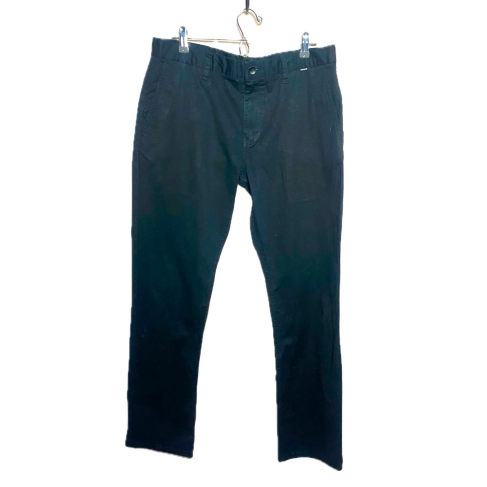 Hurley Men's Flat Front Pants Black Size 34